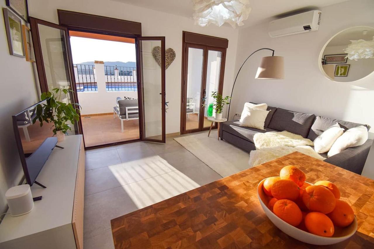 Casita Frigiliana - Stunning New Apartment With Views With Private Parking Space Bagian luar foto
